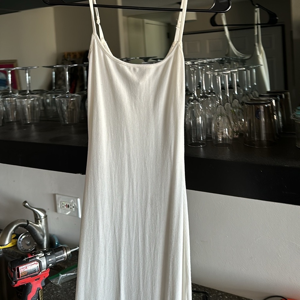 WHITE SKIMS DRESS